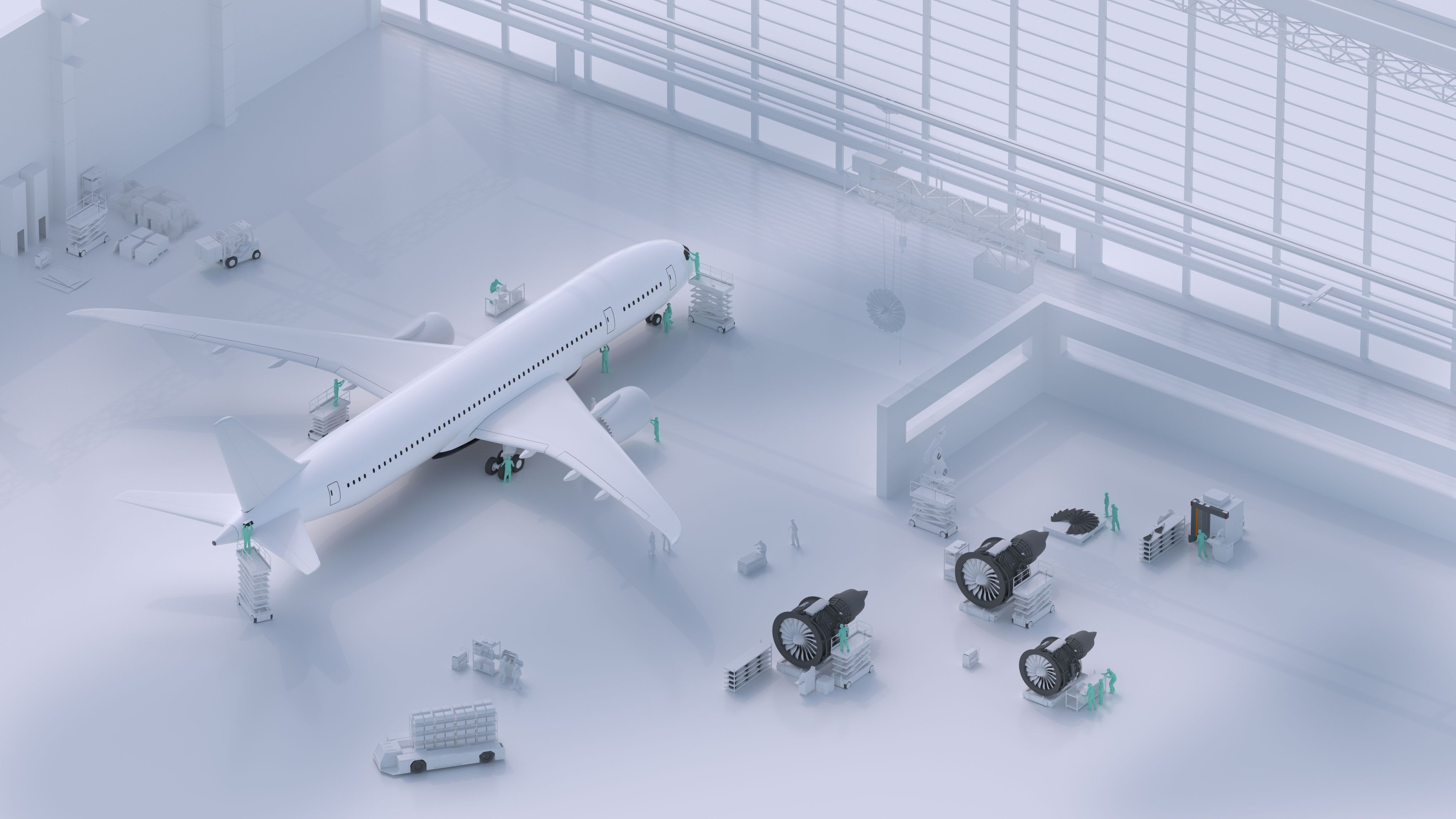 Aircraft Maintenance Hangar